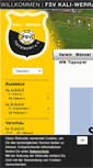 Mobile Screenshot of fsv-kali-werra.de